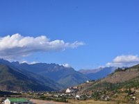 Our first view of this beautiful country - the Paro Valley