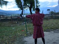 Archery competition in Bumthang