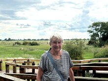 IMG_2040 Arriving at Kamp Okavango in the Okavango Delta - looking bright after 23 hours of travel.