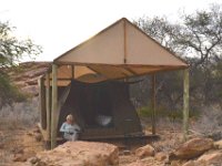 Damaraland Adventurer Camp - our tent