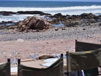 Skeleton Coast - sea view lunch