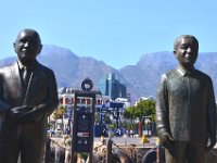 Statues at Capetown waterfront