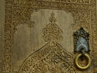 Khiva - door on display in museum