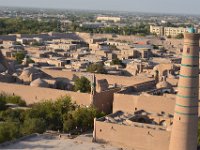 Khiva - yes, from the top of the Jummi Minaret - we did it!
